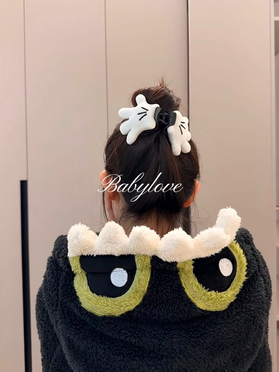 Mickey Hand Hair Clips
