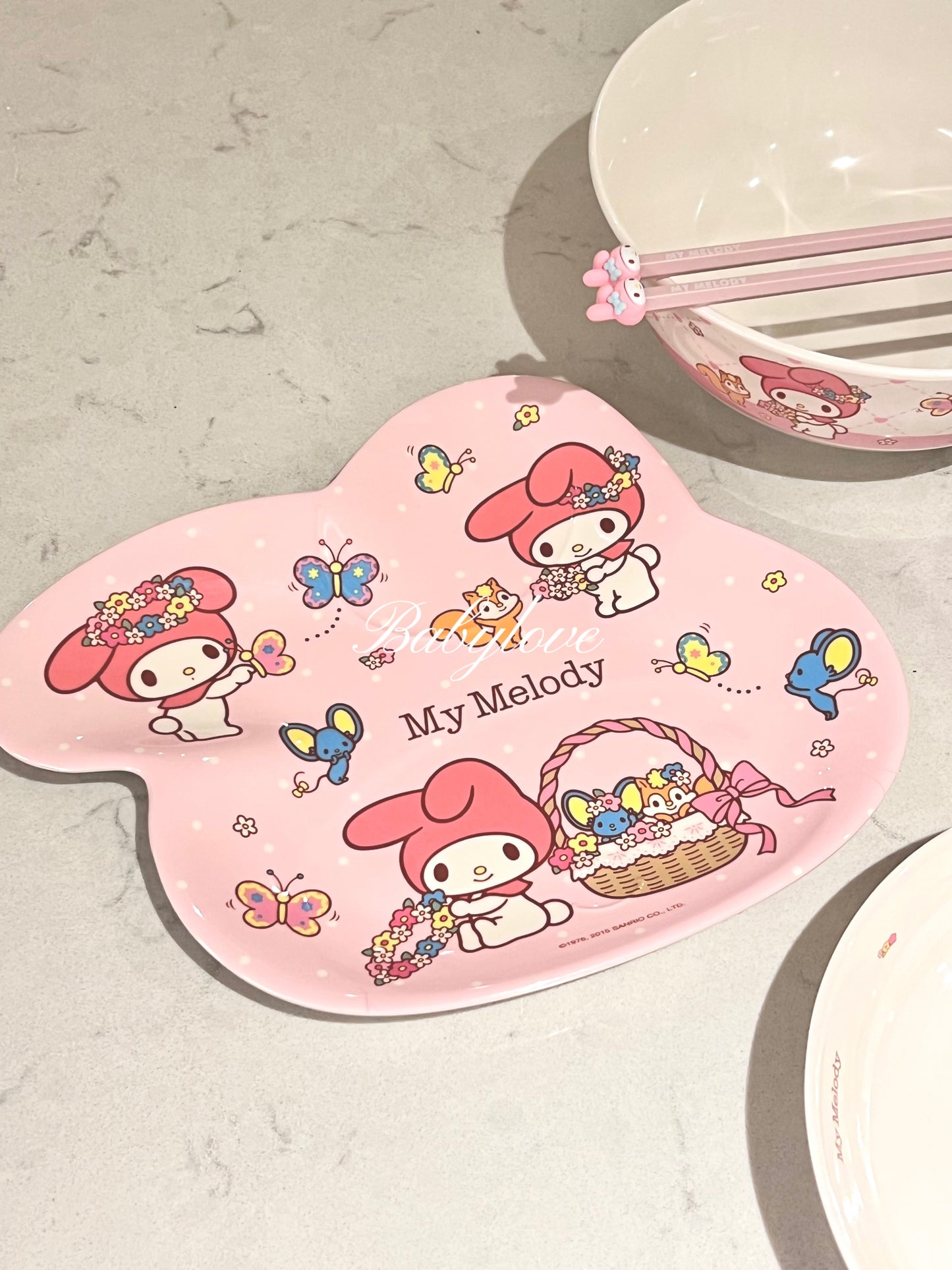 My Melody Ceramic Tableware Set