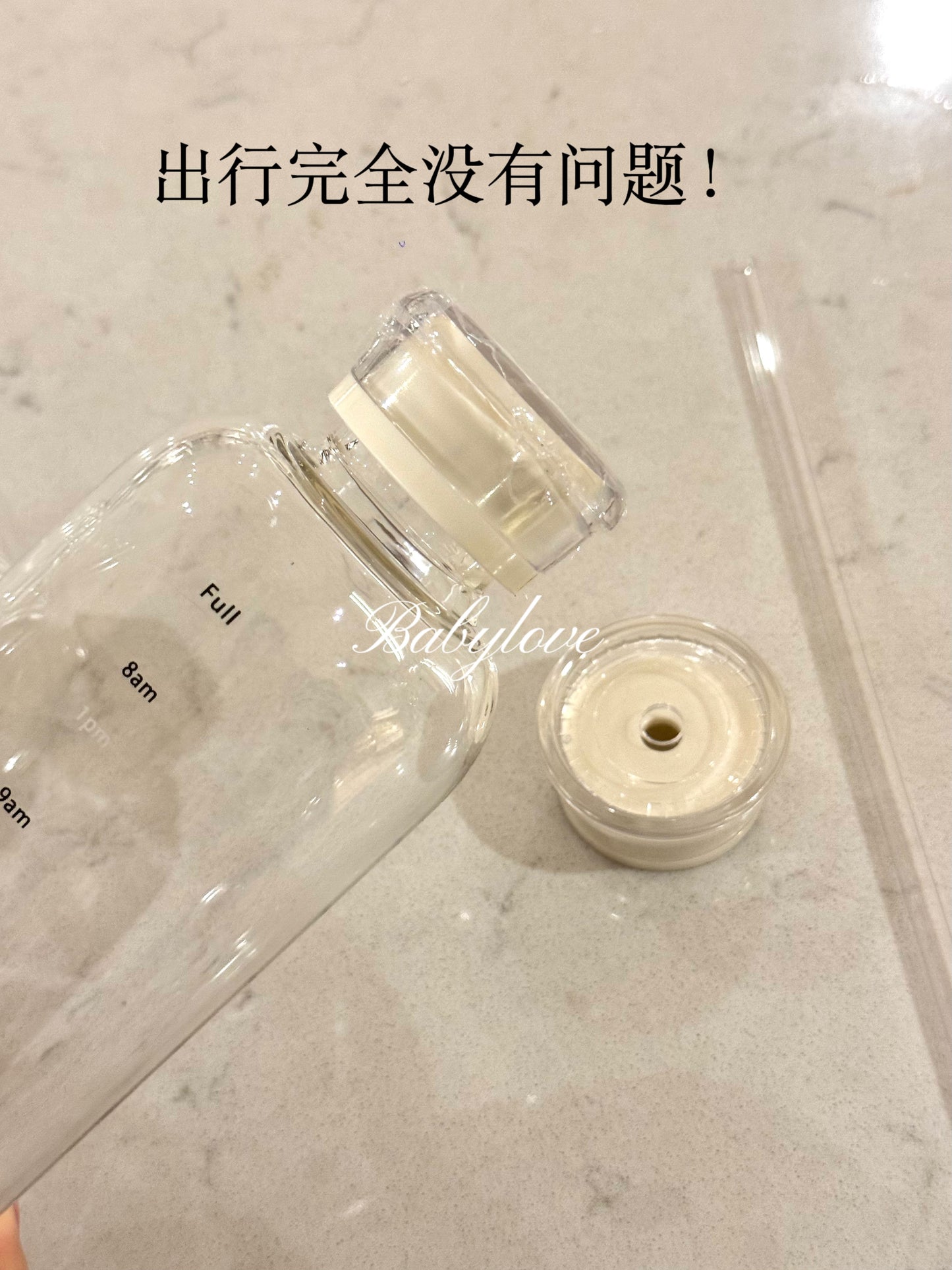 Glass Tumbler with Straw – 3 Sizes & Replaceable Lids 🥤✨