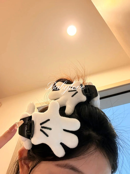 Mickey Hand Hair Clips
