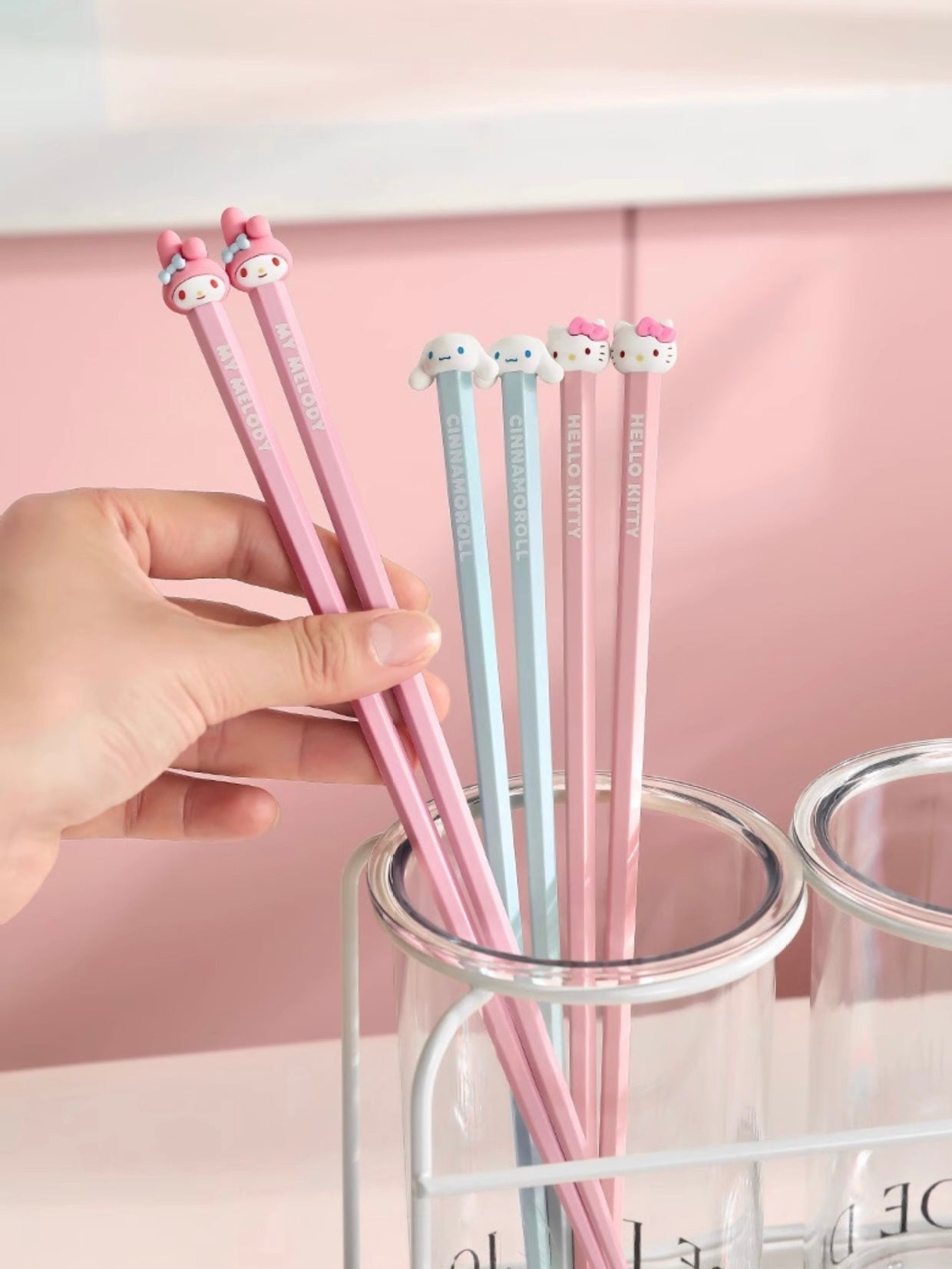 Sanrio Character Chopsticks Set 🥢✨