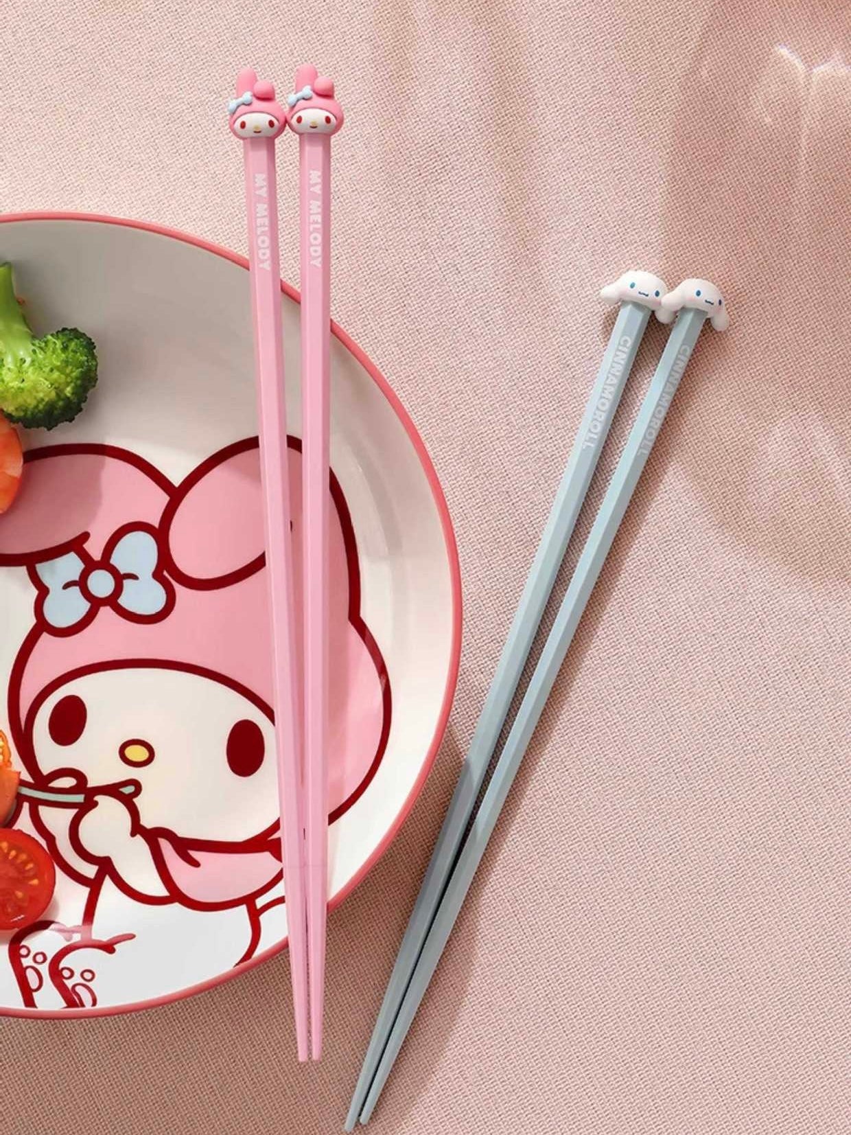 Sanrio Character Chopsticks Set 🥢✨