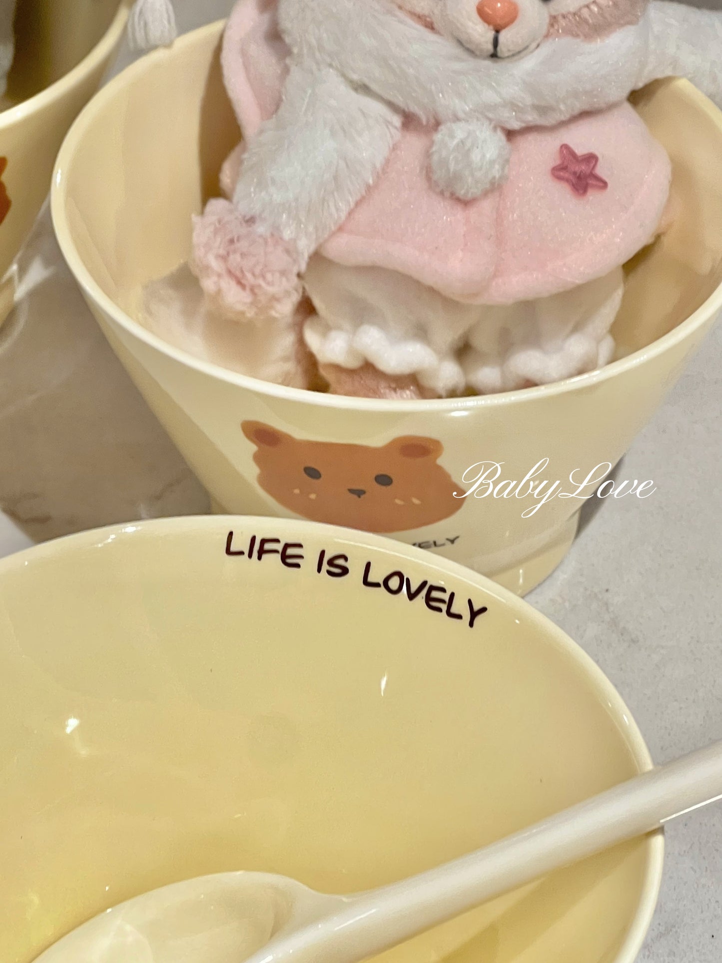 Cute Cartoon Ceramic Bowl
