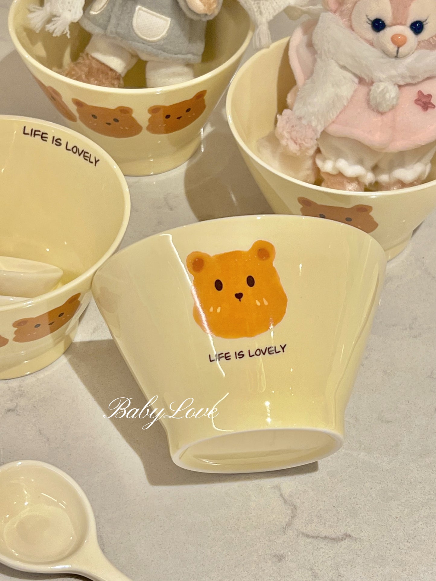Cute Cartoon Ceramic Bowl
