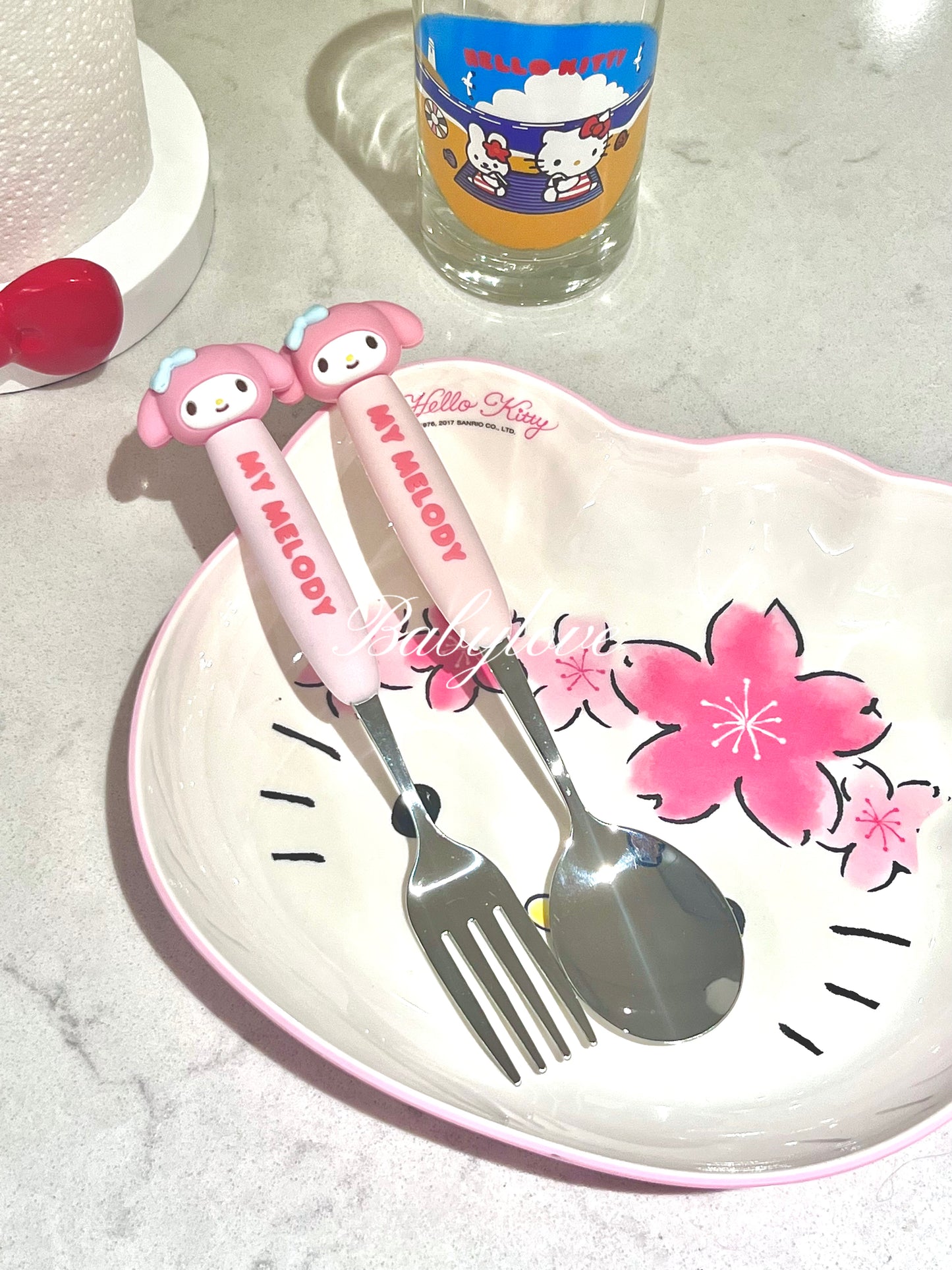 Sanrio Character Fork & Spoon Set 🍴✨