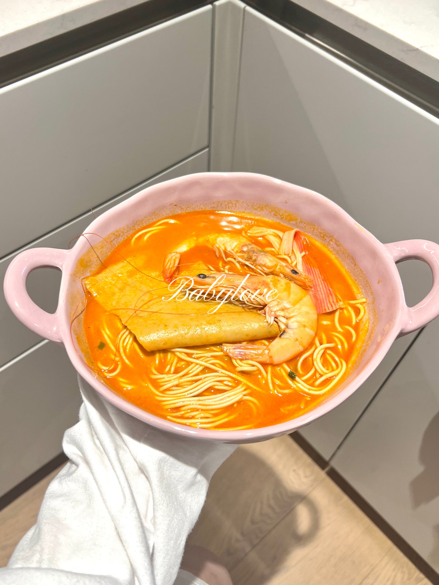 Macaron Color Large-Capacity Soup Bowl with Handles 🍲✨